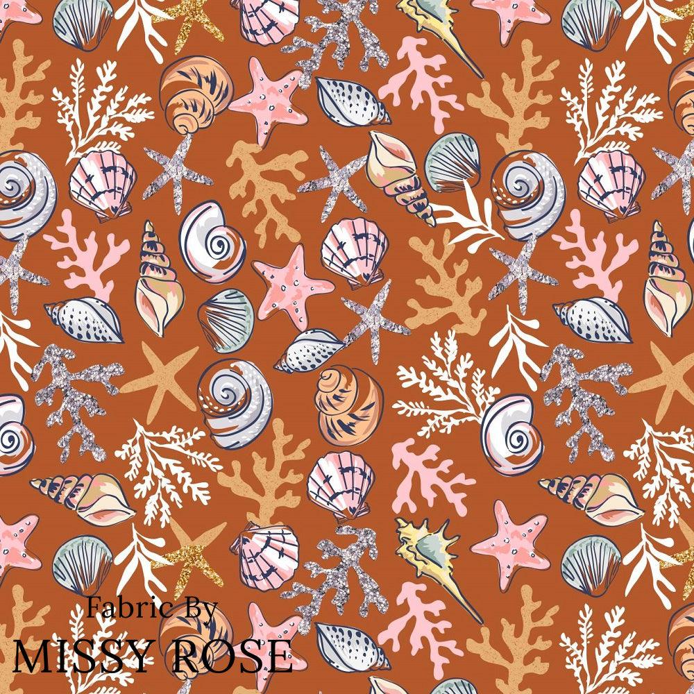Design 847 Shells Fabric – pre-order designer fabric Australia | Fabric by Missy Rose