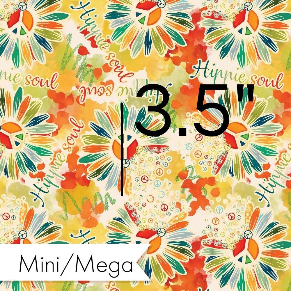 Design 848 Hippie Fabric – premium custom printed fabric for sewing | Fabric by Missy Rose