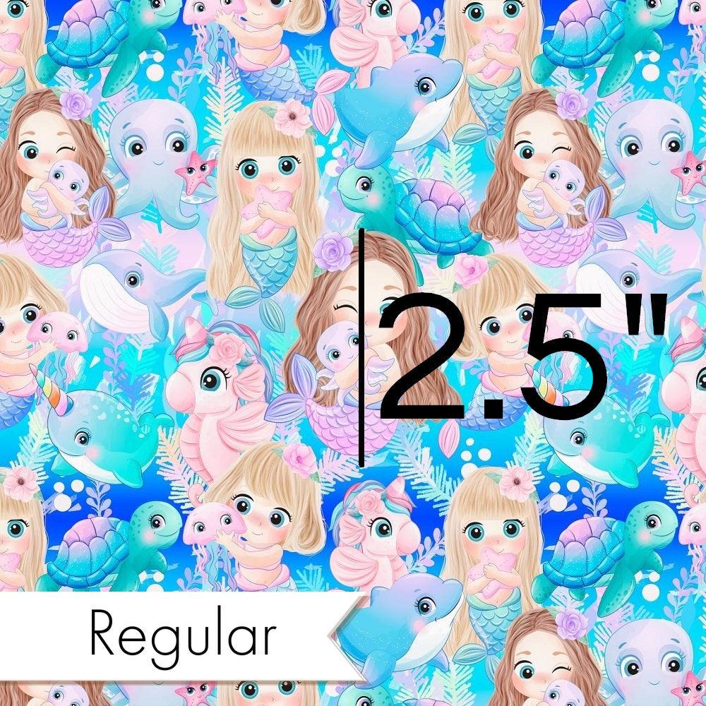 Design 85 Cute Mermaid Fabric – premium custom printed fabric for sewing | Fabric by Missy Rose