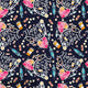 Design 856 - Navy Nursing Fabric