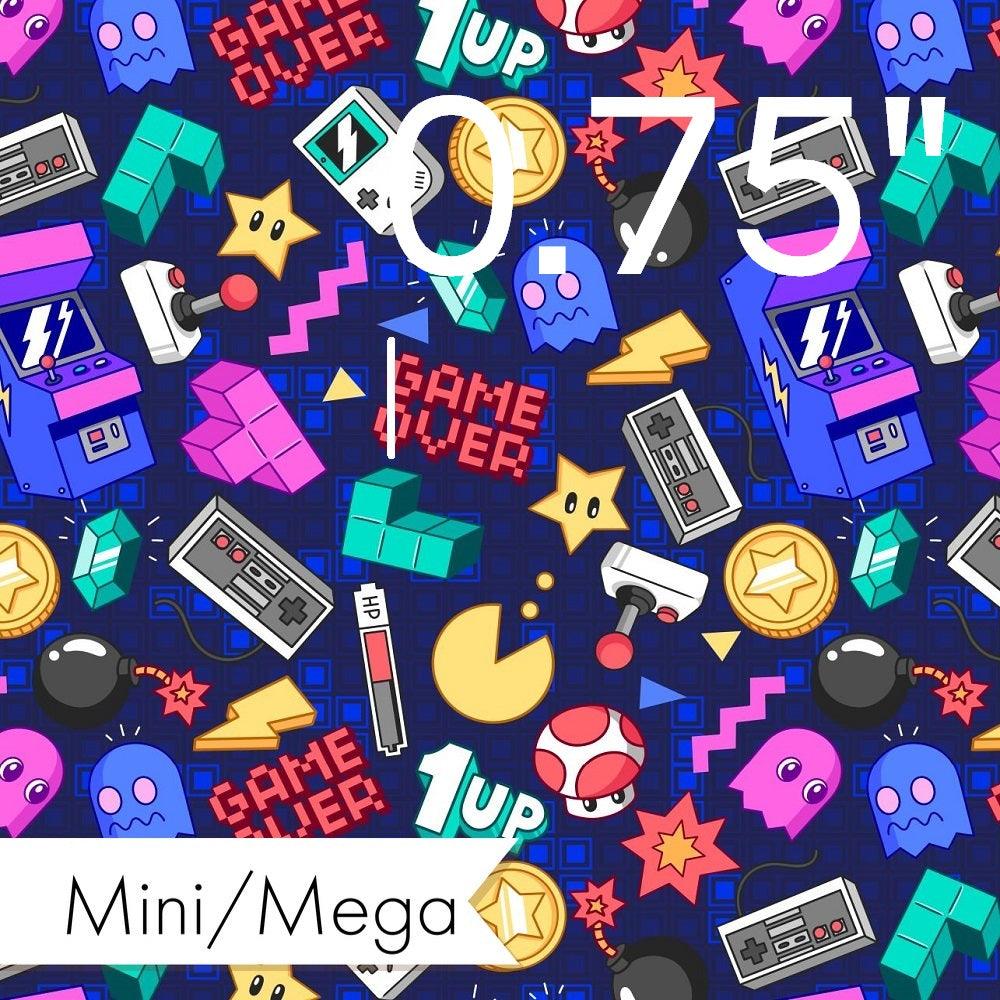 Design 859 Retro Arcade Fabric – custom printed pre-order fabric Australia | Fabric by Missy Rose
