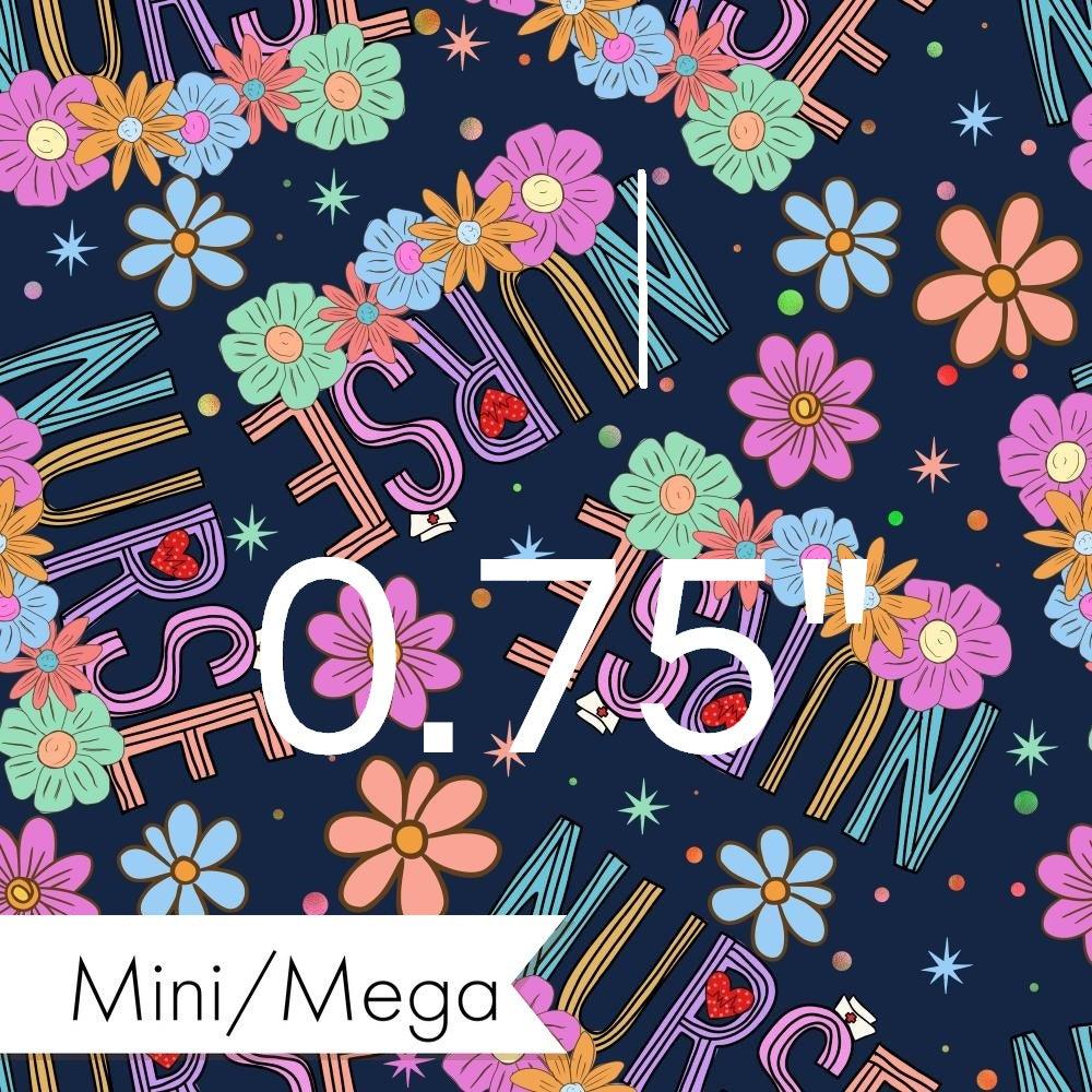 Design 86 Navy Nurse Fabric – custom printed pre-order fabric Australia | Fabric by Missy Rose