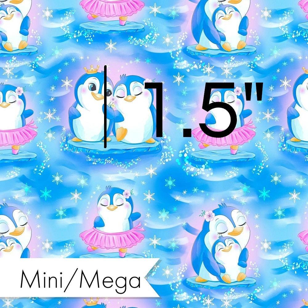 Design 860 Cute Penguin Fabric – Australian custom printed fabric pre-order | Fabric by Missy Rose