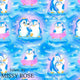 Design 860 - Cute Penguin Fabric