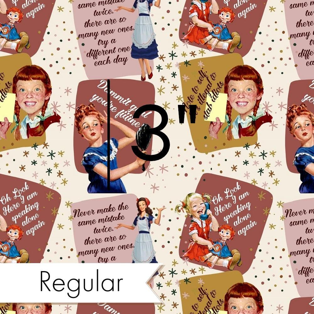 Design 862 Neutral Retro Fabric – made-to-order custom fabric by the metre | Fabric by Missy Rose