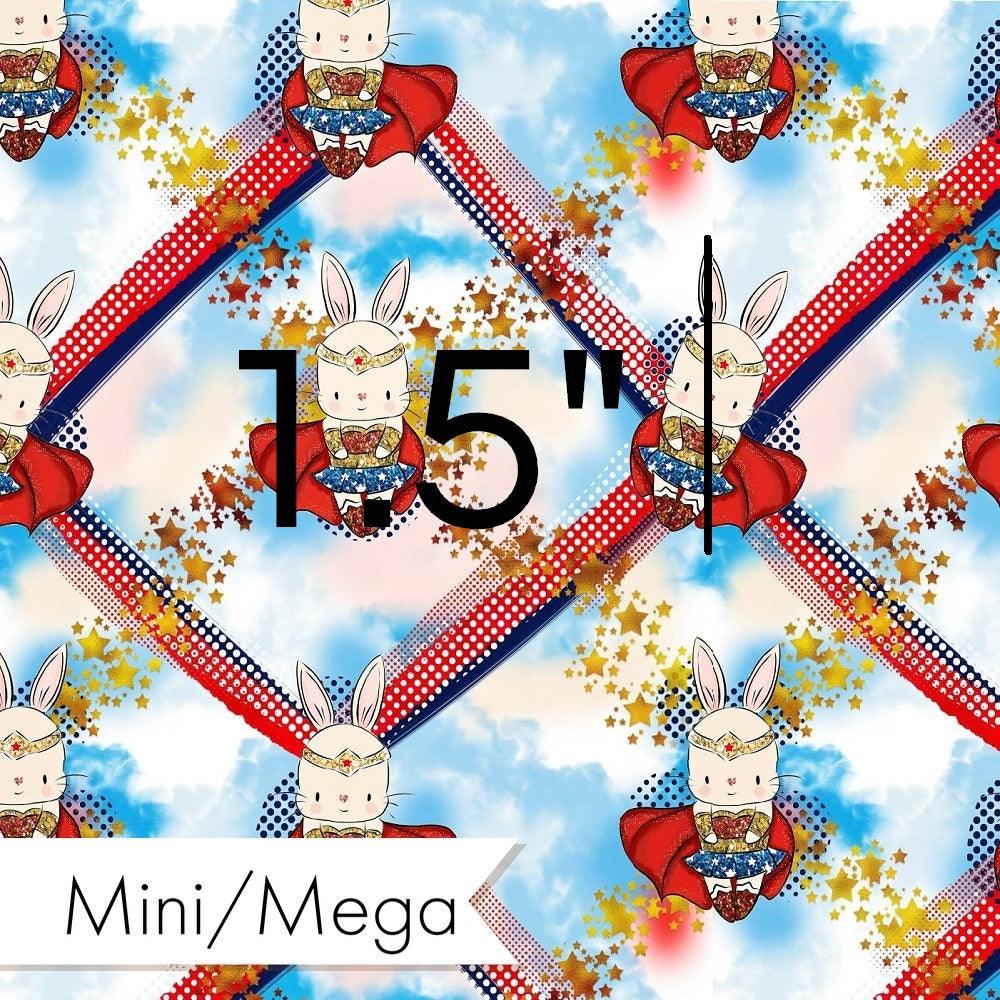 Design 865 Super Bunny Fabric – made-to-order custom fabric by the metre | Fabric by Missy Rose