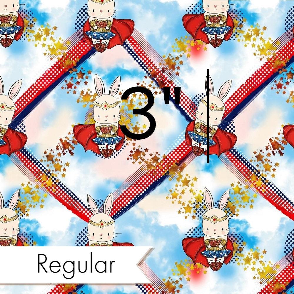 Design 865 Super Bunny Fabric – custom printed pre-order fabric Australia | Fabric by Missy Rose