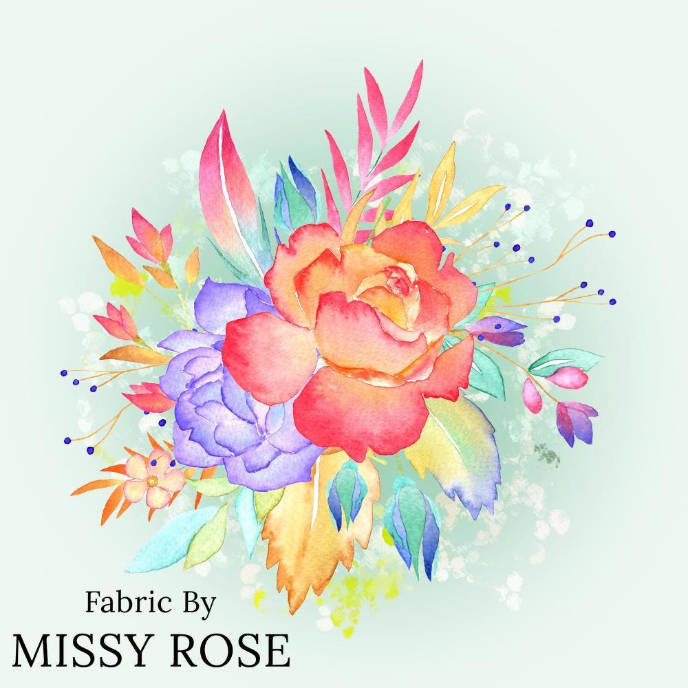 Design 866 Panel Fabric – custom printed pre-order fabric Australia | Fabric by Missy Rose