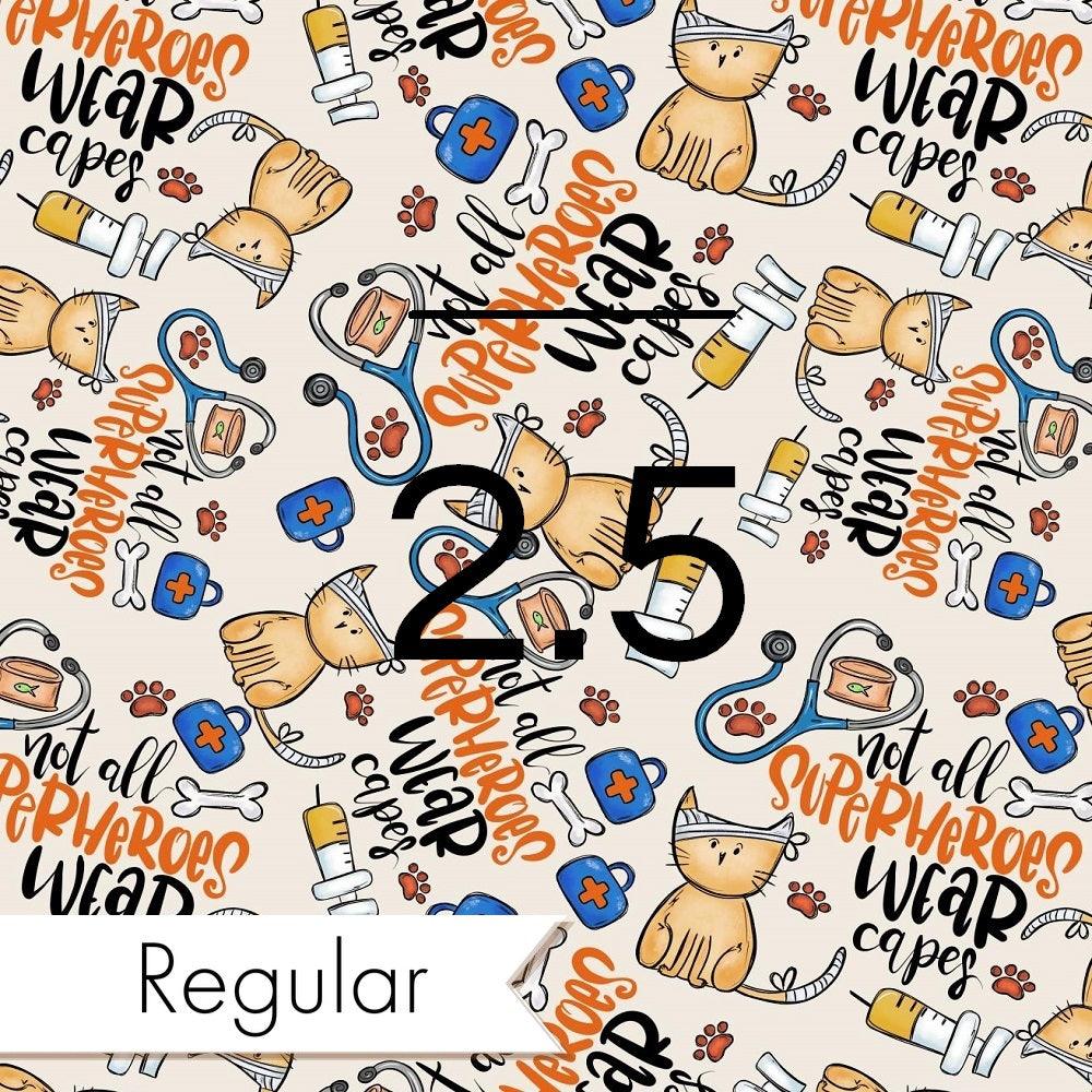 Design 867 Vet Fabric – custom printed pre-order fabric Australia | Fabric by Missy Rose