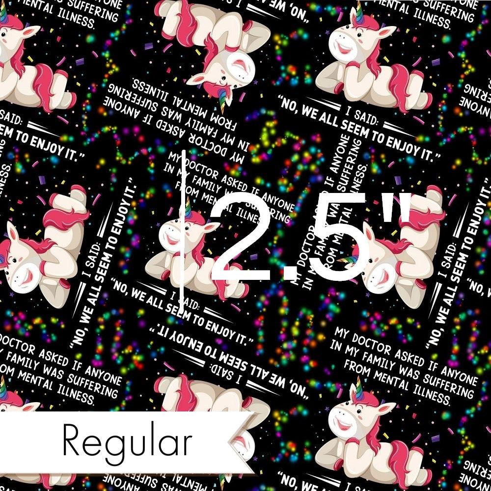 Design 868 Funny Unicorn Fabric – Australian custom printed fabric pre-order | Fabric by Missy Rose