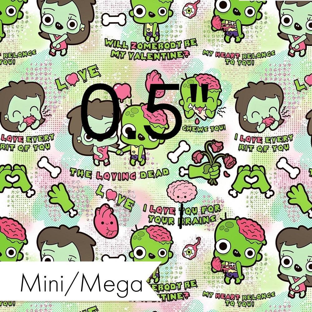 Design 872 Zombie Fabric – made-to-order custom fabric by the metre | Fabric by Missy Rose
