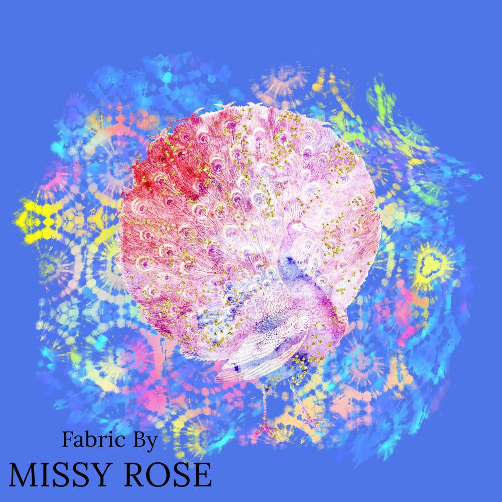 Design 877 Panel Fabric – premium custom printed fabric for sewing | Fabric by Missy Rose