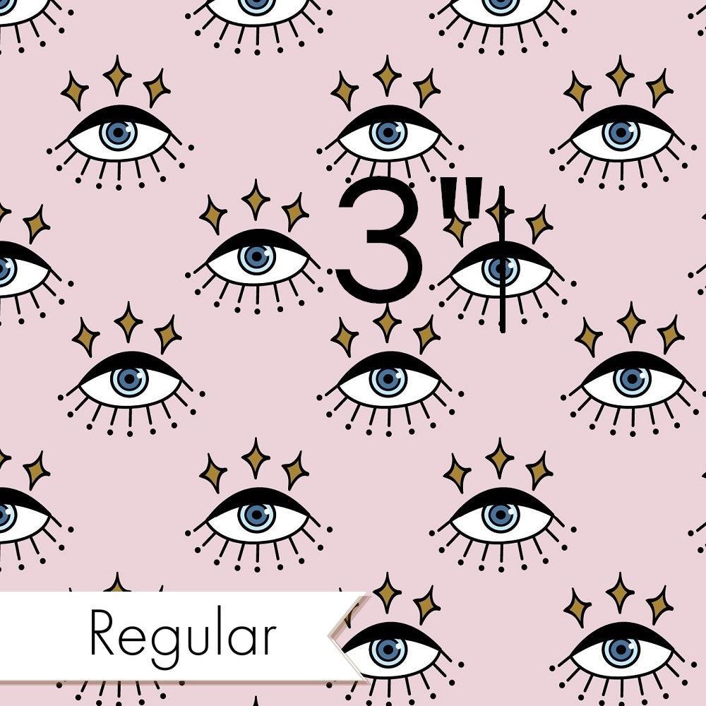 Design 878 Retro Eyes Fabric – Australian custom printed fabric pre-order | Fabric by Missy Rose