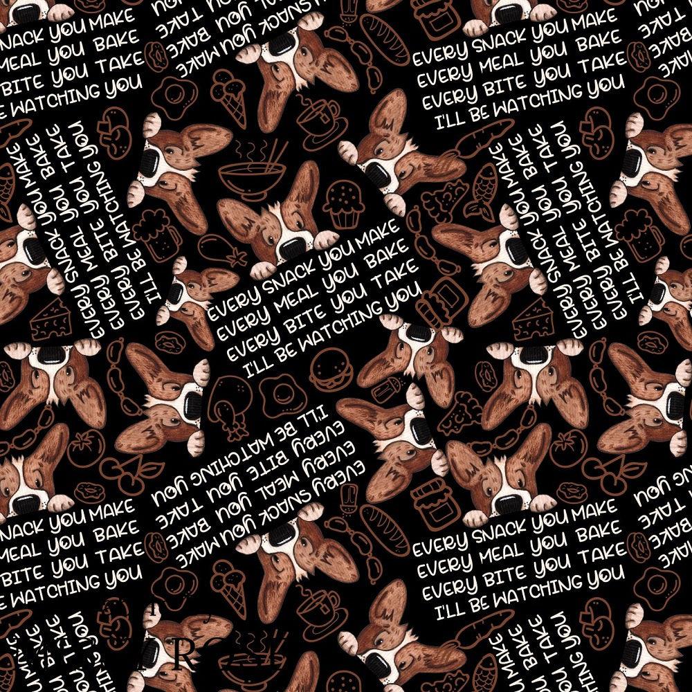 Design 879 Snack Fabric – premium custom printed fabric for sewing | Fabric by Missy Rose
