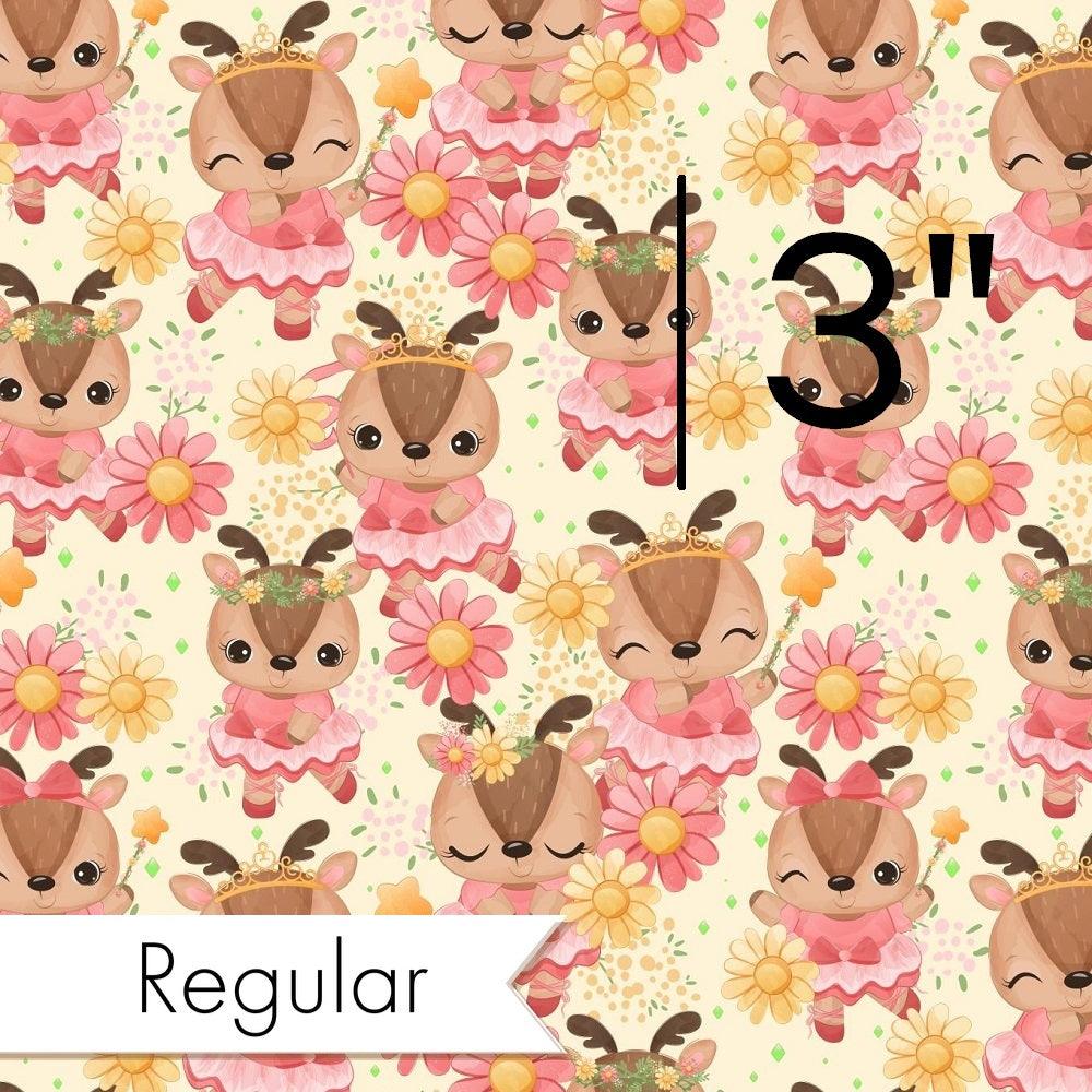 Design 882 Ballerina Deer Fabric – made-to-order custom fabric by the metre | Fabric by Missy Rose