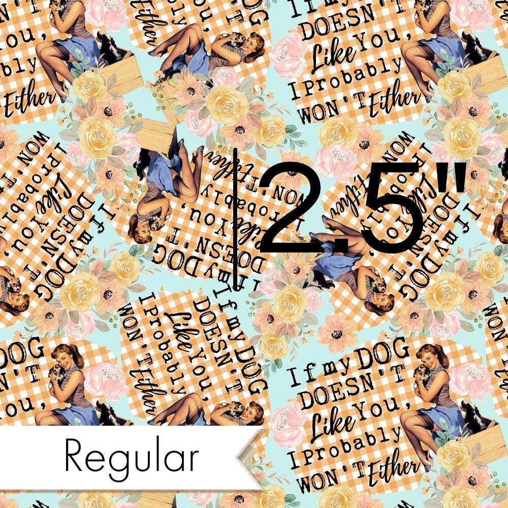 Design 883 Retro Dog Fabric – Australian custom printed fabric pre-order | Fabric by Missy Rose