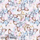 Design 886 - Butterfly Elephant Fabric