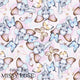 Design 886 - Butterfly Elephant Fabric