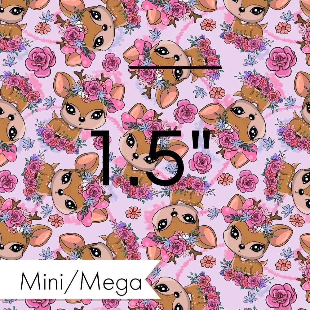 Design 888 Purple Deer Fabric – pre-order designer fabric Australia | Fabric by Missy Rose