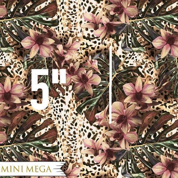 Unlimited Animal Print Floral Fabric – premium custom printed fabric for sewing | Fabric by Missy Rose