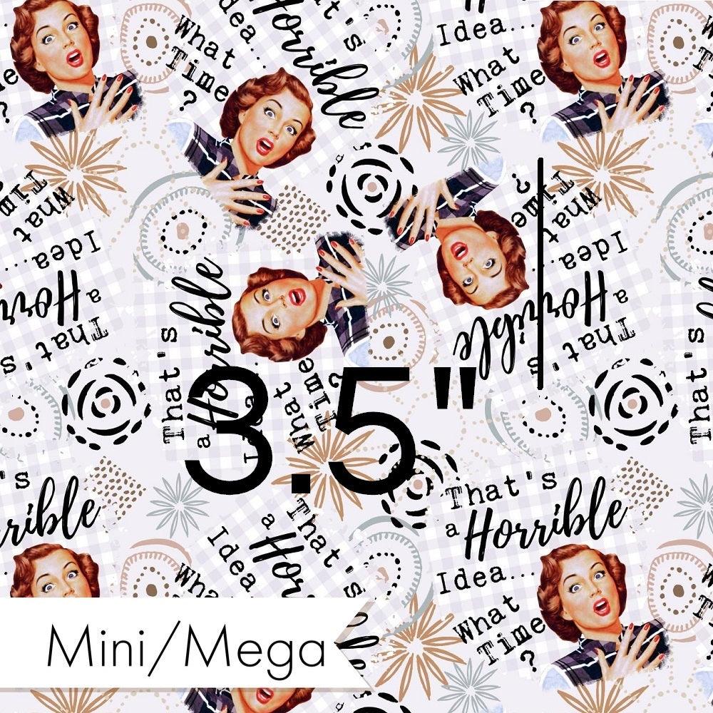 Design 890 Funny Retro Fabric – premium custom printed fabric for sewing | Fabric by Missy Rose
