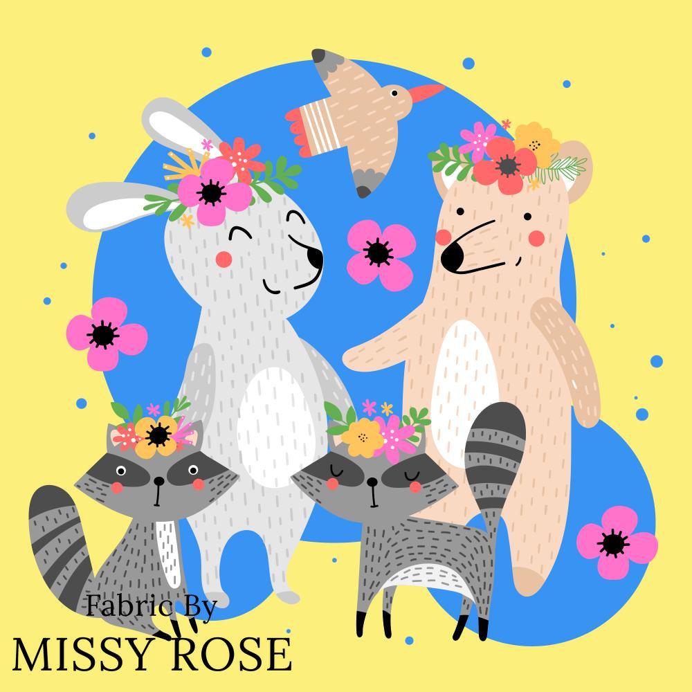 Design 894 Panel Fabric – made-to-order custom fabric by the metre | Fabric by Missy Rose