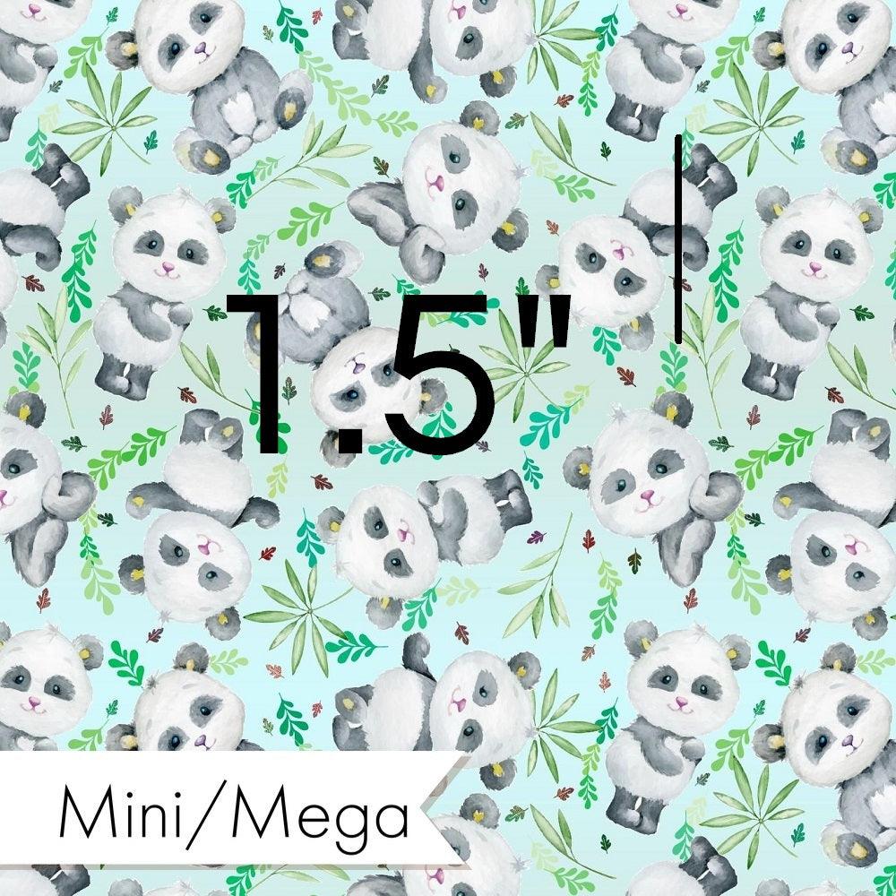 Design 898 Panda Fabric – Australian custom printed fabric pre-order | Fabric by Missy Rose