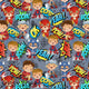 Design 899 - Superhero Fabric