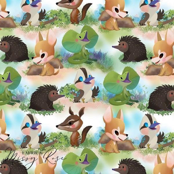 Design 9 - Aussie Fabric - Fabric by Missy Rose Pre-Order