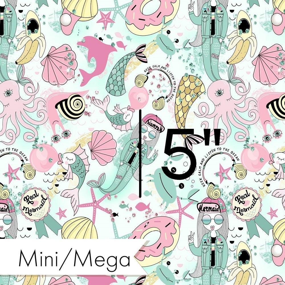 Design 901 Salty Mermaid Fabric – made-to-order custom fabric by the metre | Fabric by Missy Rose