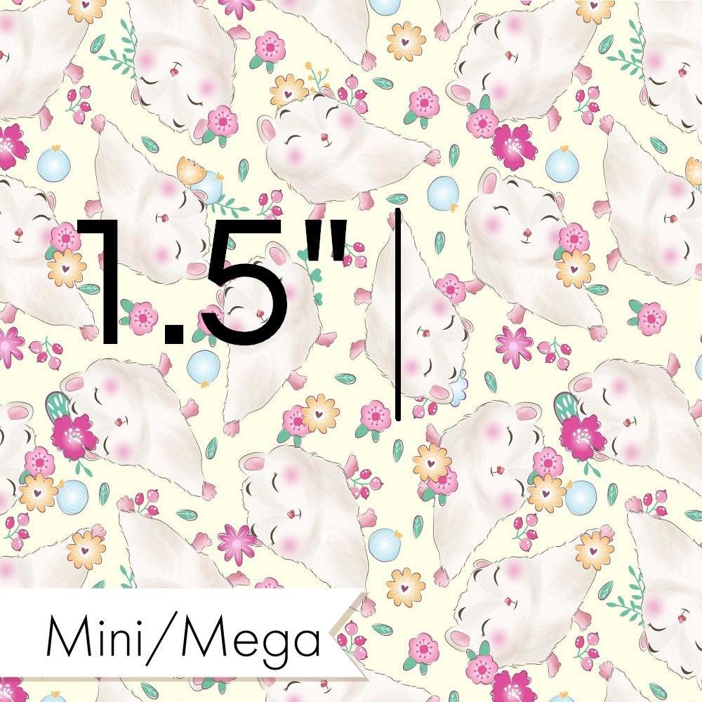 Design 902 Floral Hedgehog Fabric – premium custom printed fabric for sewing | Fabric by Missy Rose