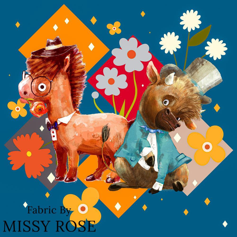 Design 904 Panel Fabric – pre-order designer fabric Australia | Fabric by Missy Rose
