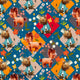 Design 904 - Quirky Farm Animals Fabric
