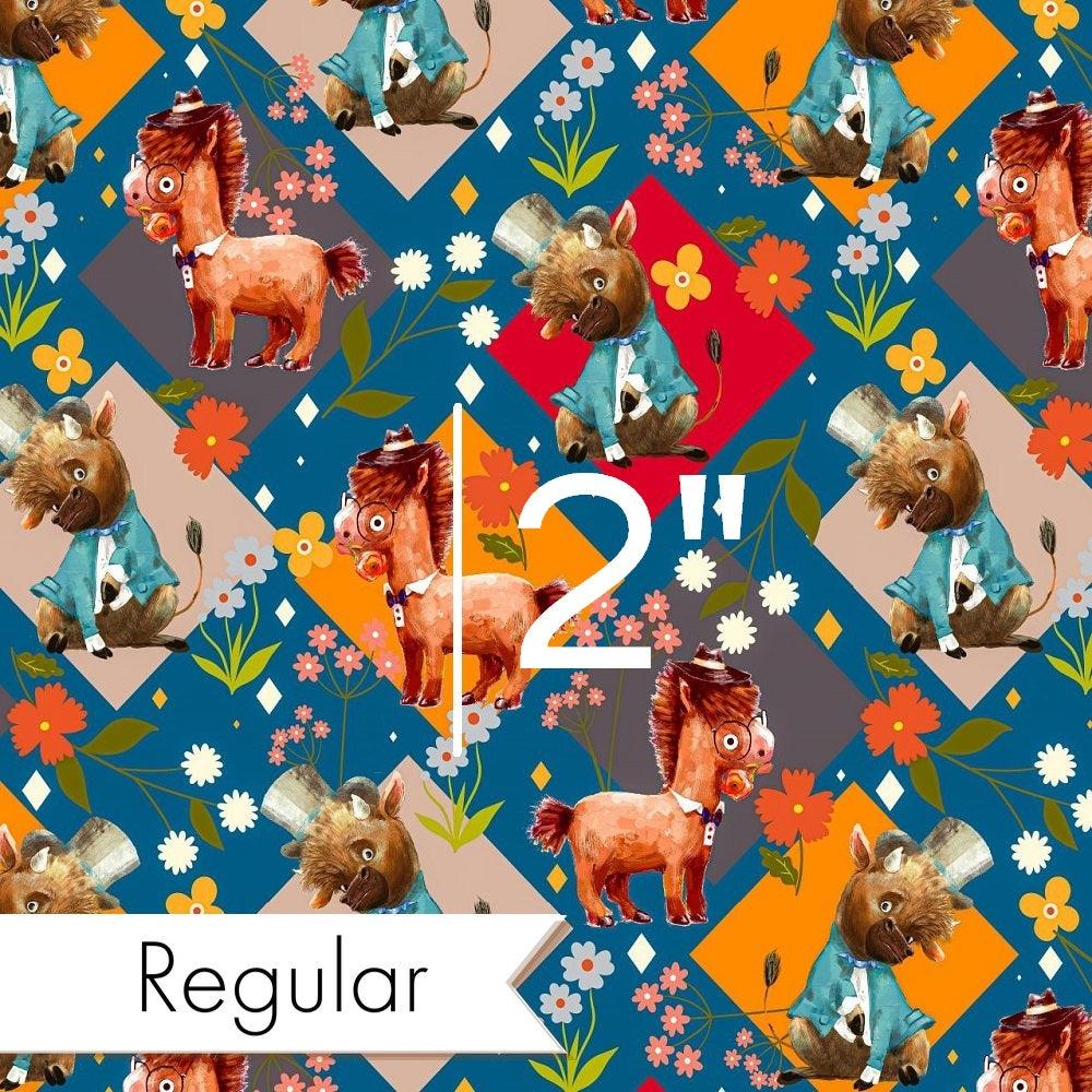 Design 904 Quirky Farm Animals Fabric – made-to-order custom fabric by the metre | Fabric by Missy Rose