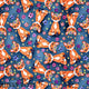 Design 907 - Navy Fox Fabric