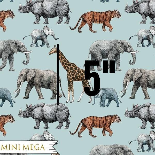 Unlimited Safari Animal Fabric – Australian custom printed fabric pre-order | Fabric by Missy Rose