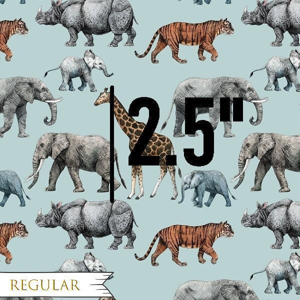 Unlimited Safari Animal Fabric – made-to-order custom fabric by the metre | Fabric by Missy Rose