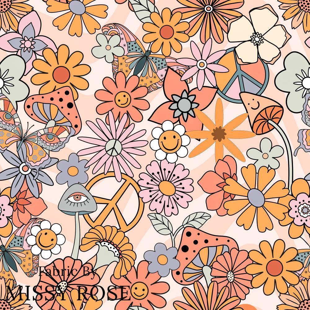 Design 91 Self Love Fabric – Australian custom printed fabric pre-order | Fabric by Missy Rose
