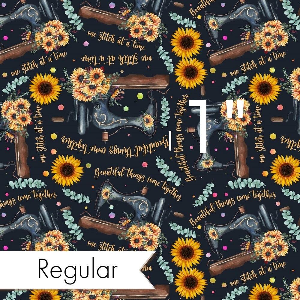 Design 916 Sunflower Sewing Fabric – Australian custom printed fabric pre-order | Fabric by Missy Rose