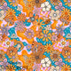 Design 918 - Retro Floral Fabric