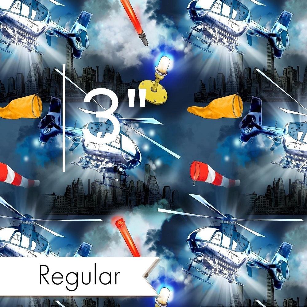 Design 924 Helicopter Fabric – premium custom printed fabric for sewing | Fabric by Missy Rose