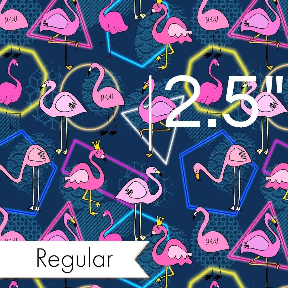 Design 929 Navy Flamingo Fabric – Australian custom printed fabric pre-order | Fabric by Missy Rose