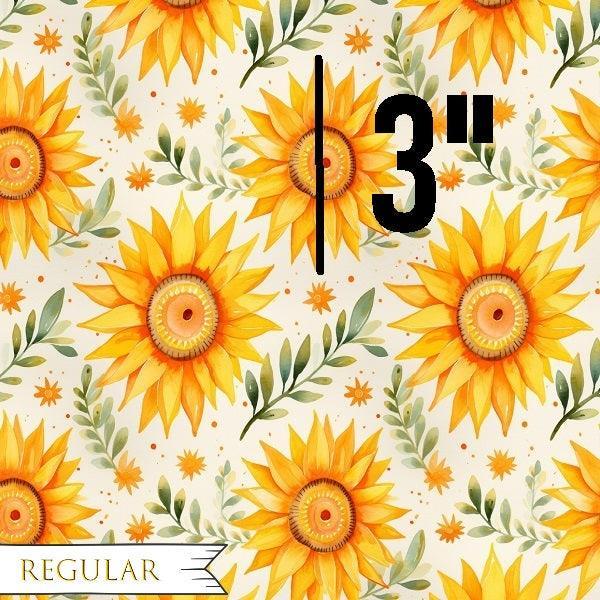 Unlimited Boho Sunflower Fabric – made-to-order custom fabric by the metre | Fabric by Missy Rose