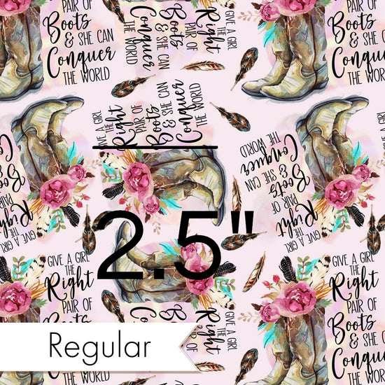 Design 93 - Cowgirl Boots Fabric