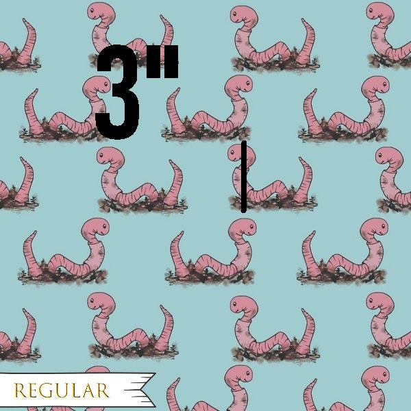 Design 93 - Worm Fabric - Fabric by Missy Rose Pre-Order