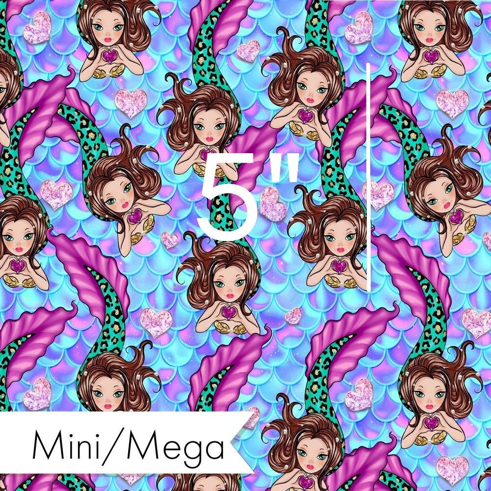 Design 931 Mermaid Fabric – made-to-order custom fabric by the metre | Fabric by Missy Rose