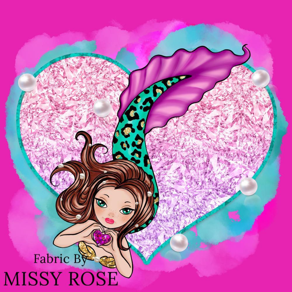 Design 931 Panel Fabric – custom printed pre-order fabric Australia | Fabric by Missy Rose