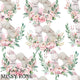 Design 941 - Floral Bunny Fabric