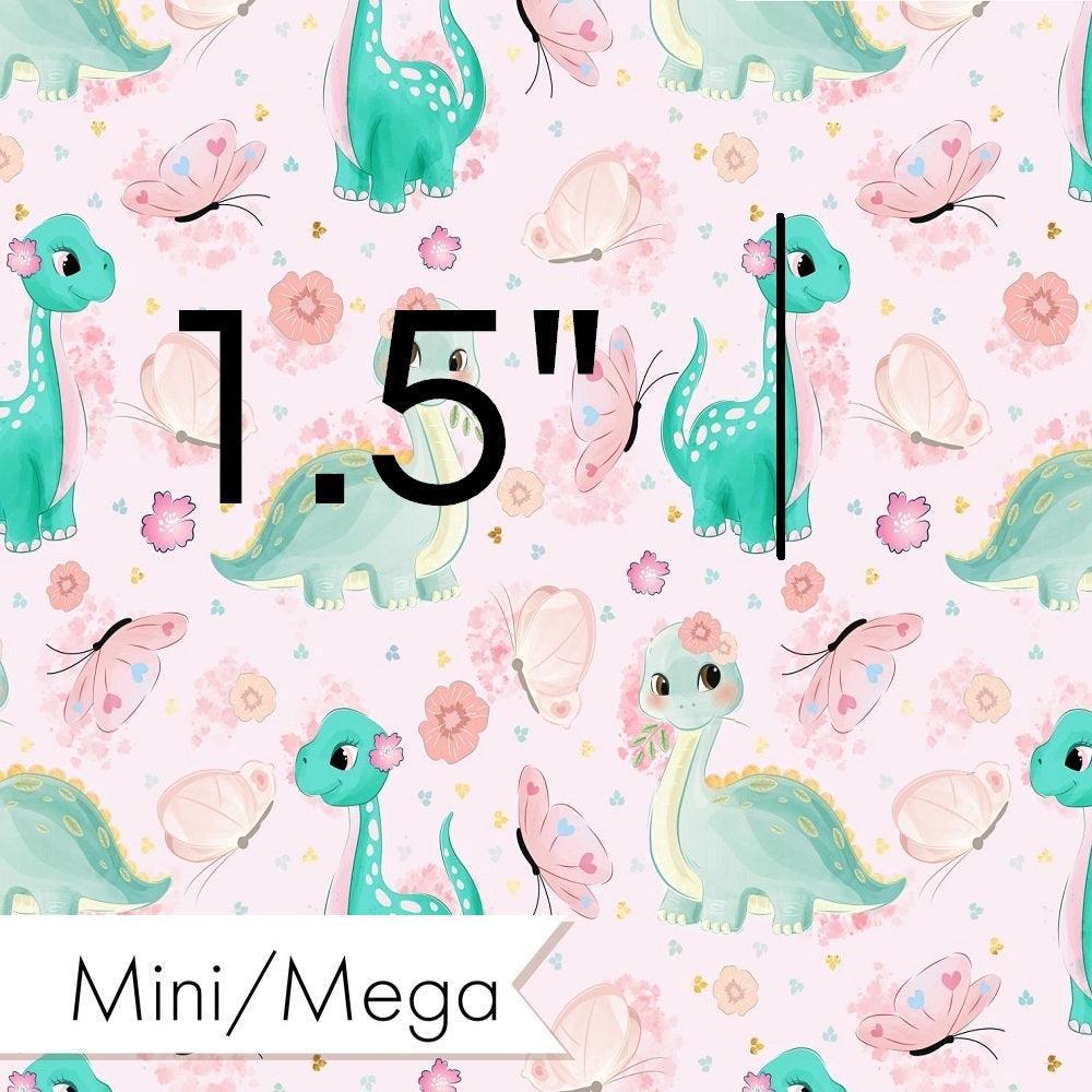 Design 943 Pink Dinosaur Fabric – made-to-order custom fabric by the metre | Fabric by Missy Rose