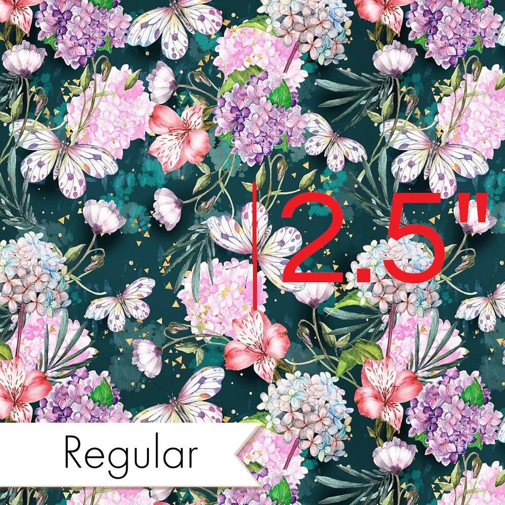 Design 947 Green Butterfly Fabric – premium custom printed fabric for sewing | Fabric by Missy Rose